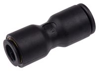 3106 08 10, Legris Tube-to-Tube 3106 Pneumatic Straight Tube-to-Tube Adapter, Push In 8 mm to Push In 10 mm, Переходник