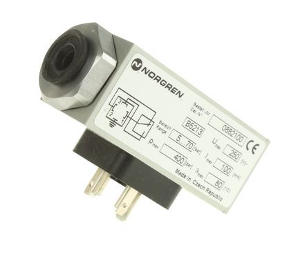 0882100, IMI Norgren Pressure Switch, G 1/4 5bar to 70 bar