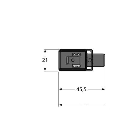VBS02-S80E-1.5-WSC5.31T/TEL Соединительный кабель