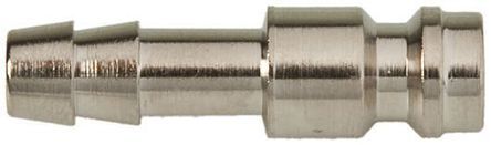 021 HU 09N, RS PRO Pneumatic Quick Connect Coupling Brass 9mm Hose Barb, Муфта