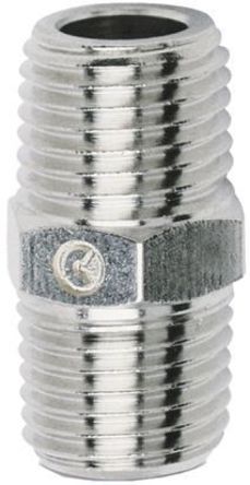 2500-1/2, SMC Pneumatic Bulkhead Threaded Adapter, R 1/2 Male, Переходник