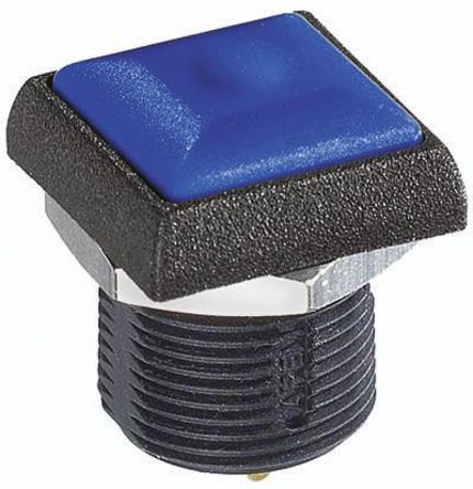 IRC3S412, APEM Single Pole Single Throw (SPST) Momentary Push Button Switch, IP67, 16 (Dia.)mm, Panel Mount, 250V ac, Кнопочный переключатель