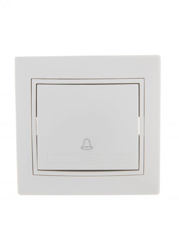 Мира Кнопка звонка белая