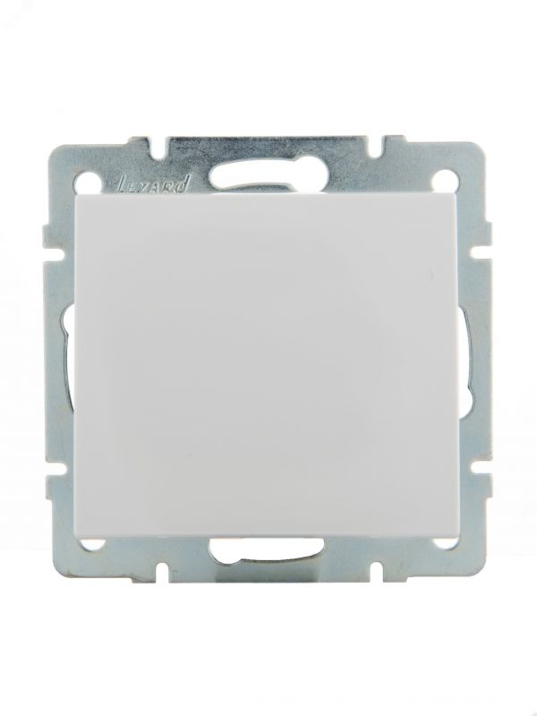 Выключатель RAIN белый механизм