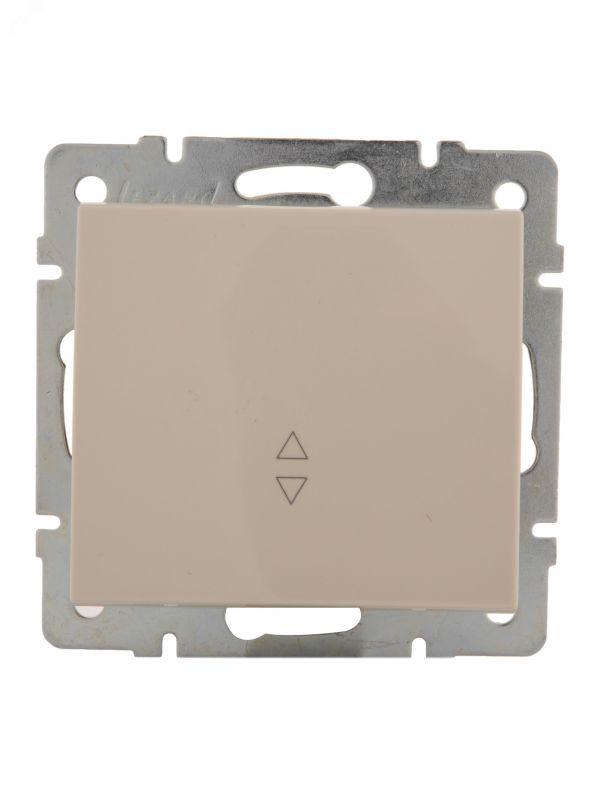 Выключатель RAIN проходной крем механизм