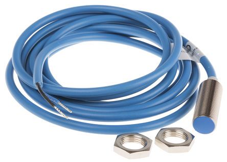 IFRM 12X9503, Baumer M12 x 1 Inductive Sensor - Barrel, NAMUR Output, 2 mm Detection, IP67, Cable Terminal, Индуктивный датчик приближения