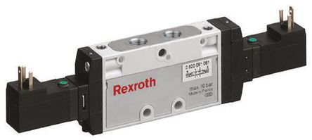 R422100975, Aventics 5/3 Pneumatic Control Valve Pilot/Pilot G 1/8 TC08 Series, Клапан