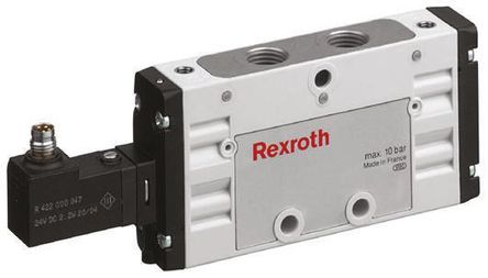 R422100996, Aventics 5/3 Pneumatic Control Valve Pilot/Pilot G 1/4 TC15 Series, Клапан