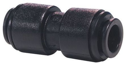 PM0412E, John Guest Tube-to-Tube PM Pneumatic Straight Tube-to-Tube Adapter, Push In 12 mm to Push In 12 mm, Переходник