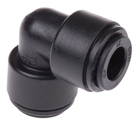 PM0308E, John Guest Pneumatic Elbow Tube-to-Tube Adapter Push In 8 mm to Push In 8 mm, Переходник