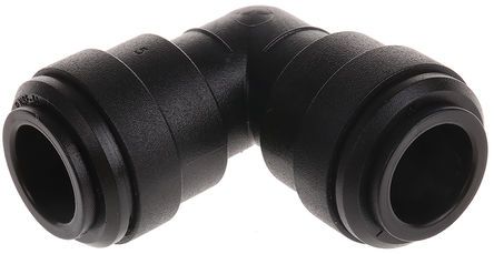 PM0312E, John Guest Pneumatic Elbow Tube-to-Tube Adapter Push In 12 mm to Push In 12 mm, Переходник