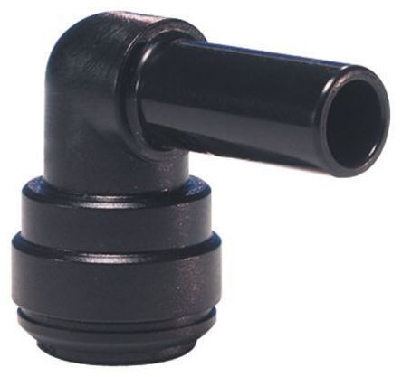 PM221010E, John Guest Pneumatic Elbow Tube-to-Tube Adapter Plug In 10 mm to Plug In 10 mm, Переходник
