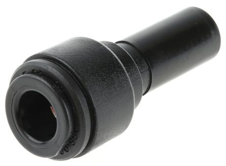 PM061008E, John Guest Tube-to-Tube PM Pneumatic Straight Tube-to-Tube Adapter, Plug In 10 mm to Push In 8 mm, Переходник