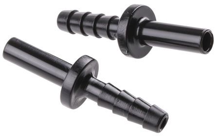 PM250604E, John Guest Tube-to-Tube PM Pneumatic Straight Tube-to-Tube Adapter, Plug In 6 mm to Push In 4 mm, Переходник