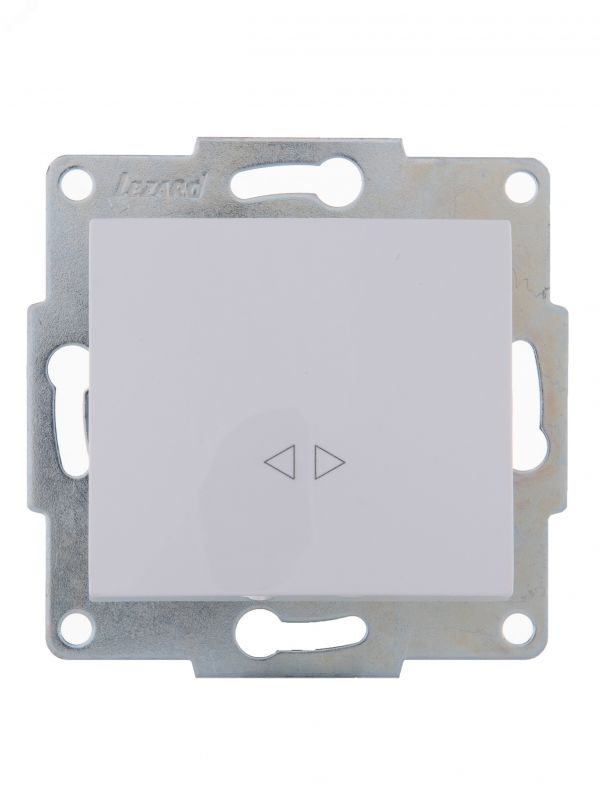 KARINA Выключатель промежуточный белый (10шт/120шт)