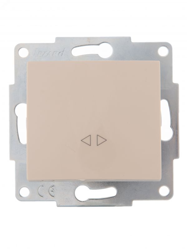 KARINA Выключатель промежуточный крем (10шт/120шт)