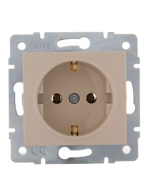 KARINA Розетка с/з ПБТ крем (10шт/120шт)