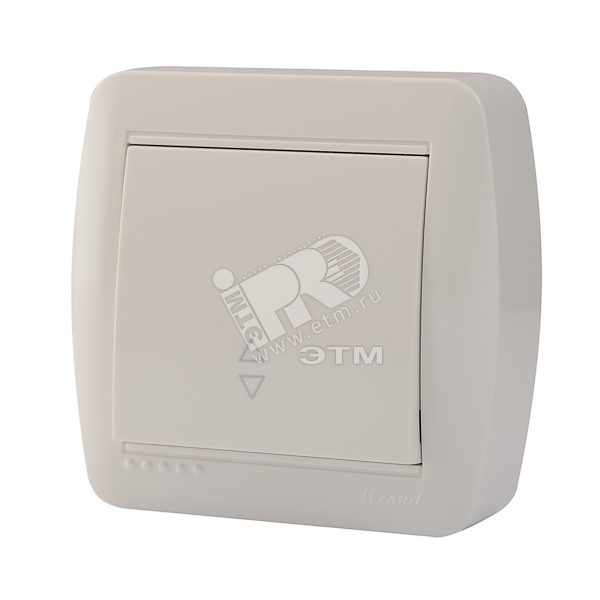 Демет Выключатель проходной белый