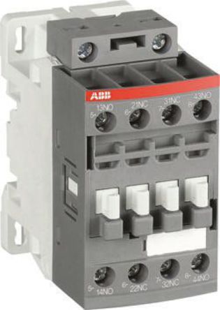 1SBH137001R1240, ABB Contactor Relay - 4NO, 6 A Contact Rating, Контактор