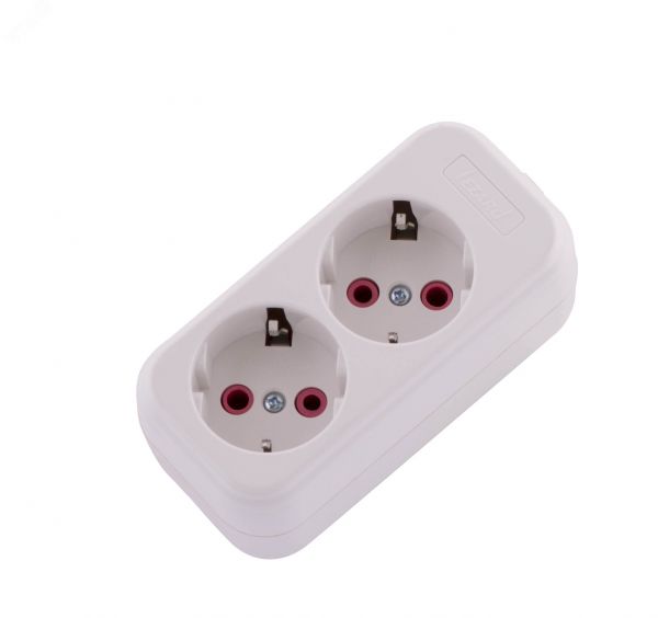 Колодка с заземлением 2 входа