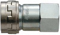 KK130S-02F, SMC Pneumatic Quick Connect Coupling Structural Steel 1/4 in Threaded, Муфта