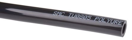 TU0805B-20, SMC Coil Tube 8mm Diameter, 20m Long Black PUR 0.8 MPa, Трубка