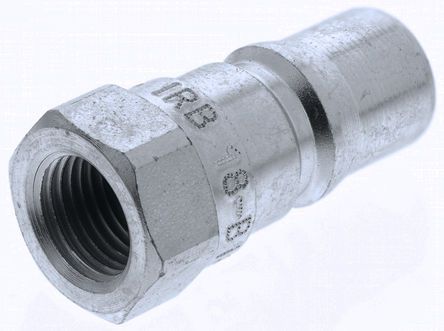 800600001, RS PRO Steel Male Hydraulic Quick Connect Coupling 1/8 in, Муфта