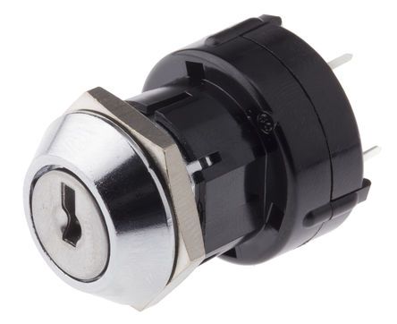 CKLRS Lorlin Key Switch SPT  mA   V ac Way   C Выключатель с ключом