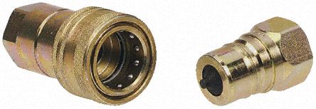 076 DGB 17DK, RS PRO Steel Female Hydraulic Quick Connect Coupling 3/8 in, Муфта