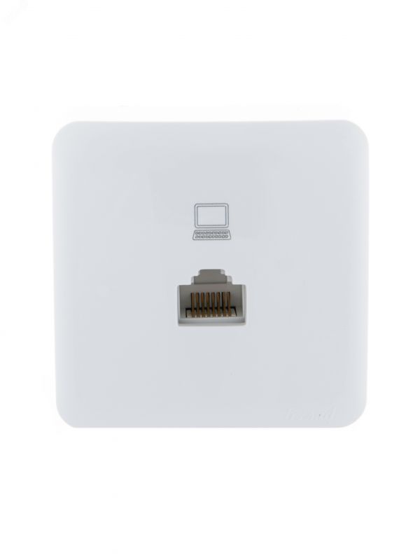 VIOLA Розетка компьютерная белый (12шт/144шт)