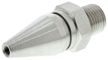 A Meech Pneumatic Airmiser Nozzle R  cfm Stainless Steel   bar