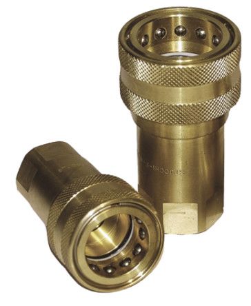 804500106, RS PRO Brass Female Hydraulic Quick Connect Coupling 1/2 in, Муфта
