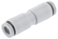 KQ2H04-00A, SMC Tube-to-Tube KQ2 Pneumatic Straight Tube-to-Tube Adapter, Push In 4 mm to Push In 4 mm, Переходник