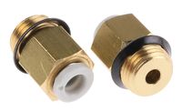 KQ2H04-U01A, SMC Threaded-to-Tube Pneumatic Fitting Uni 1/8 to Push In 4 mm, KQ2 Series, Переходник