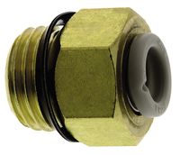 KQ2H06-U02A, SMC Threaded-to-Tube Pneumatic Fitting Uni 1/4 to Push In 6 mm, KQ2 Series, 10 bar, Переходник