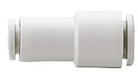 KQ2H23-06A, SMC Tube-to-Tube KQ2 Pneumatic Straight Tube-to-Tube Adapter, Push In 3.2 mm to Push In 6 mm, Переходник