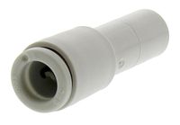 KQ2R06-08A, SMC Tube-to-Tube KQ2 Pneumatic Straight Tube-to-Tube Adapter, Plug In 6 mm to Plug In 8 mm, Переходник