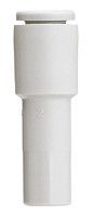 KQ2R06-10A, SMC Tube-to-Tube KQ2 Pneumatic Straight Tube-to-Tube Adapter, Plug In 6 mm to Plug In 10 mm, Переходник