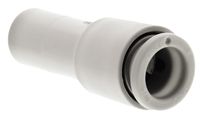 KQ2R08-10A, SMC Tube-to-Tube KQ2 Pneumatic Straight Tube-to-Tube Adapter, Plug In 8 mm to Plug In 10 mm, Переходник
