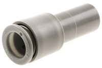 KQ2R10-12A, SMC Tube-to-Tube KQ2 Pneumatic Straight Tube-to-Tube Adapter, Plug In 10 mm to Plug In 12 mm, Переходник