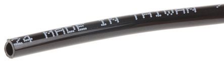 US98A4025-30M-BLACK, RS PRO Air Hose Black Polyurethane 4mm x 30m US98A Series, Шланг
