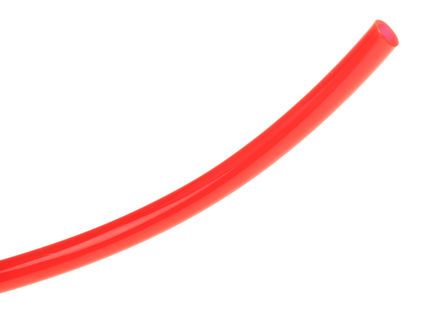 US98A6040-30M-RED, RS PRO Air Hose Red Polyurethane 6mm x 30m US98A Series, Шланг