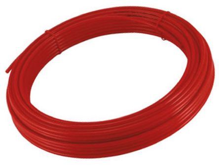 US98A8050-30M-RED, RS PRO Air Hose Red Polyurethane 8mm x 30m US98A Series, Шланг