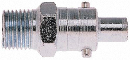 AA5103, RS PRO Pneumatic Quick Connect Coupling Steel 3/8 in Threaded, Муфта
