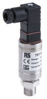 PS-G1000-3A4, RS PRO Pressure Sensor for Air, Gas, Hydraulic Fluid, Liquid, Water , 1bar Max Pressure Reading Voltage, Датчик давления