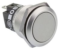 82-5551.1000, EAO Single Pole Double Throw (SPDT) Momentary Push Button Switch, IP65, IP67, 19 (Dia.)mm, Panel Mount, 250V ac, Кнопочный переключатель