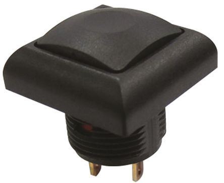 PAS7B6M1CES2, RS PRO 1NC Momentary Push Button Switch, IP67, 13.6 (Dia.)mm, PCB, 30V dc, Кнопочный переключатель