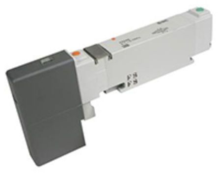 VQC1A01N-51, SMC 5/4 Pneumatic Solenoid Valve Solenoid/Pilot/Spring VCQ1000 Series, Клапан