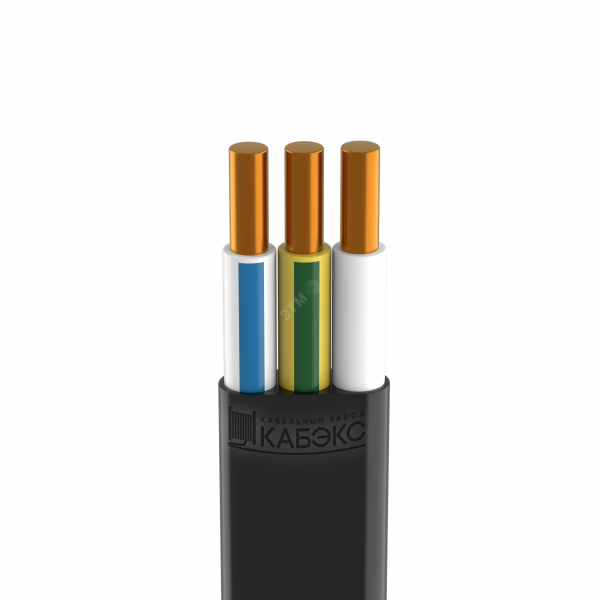 Кабель силовой ВВГ-Пнг(А)-LS 3x1,5 ок(N, PE)-0.66 (100м)