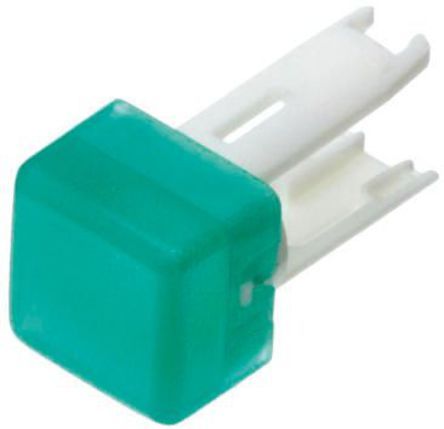 18-981.5L, EAO Green Square Push Button Indicator Lens for use with 18 Series, Линза